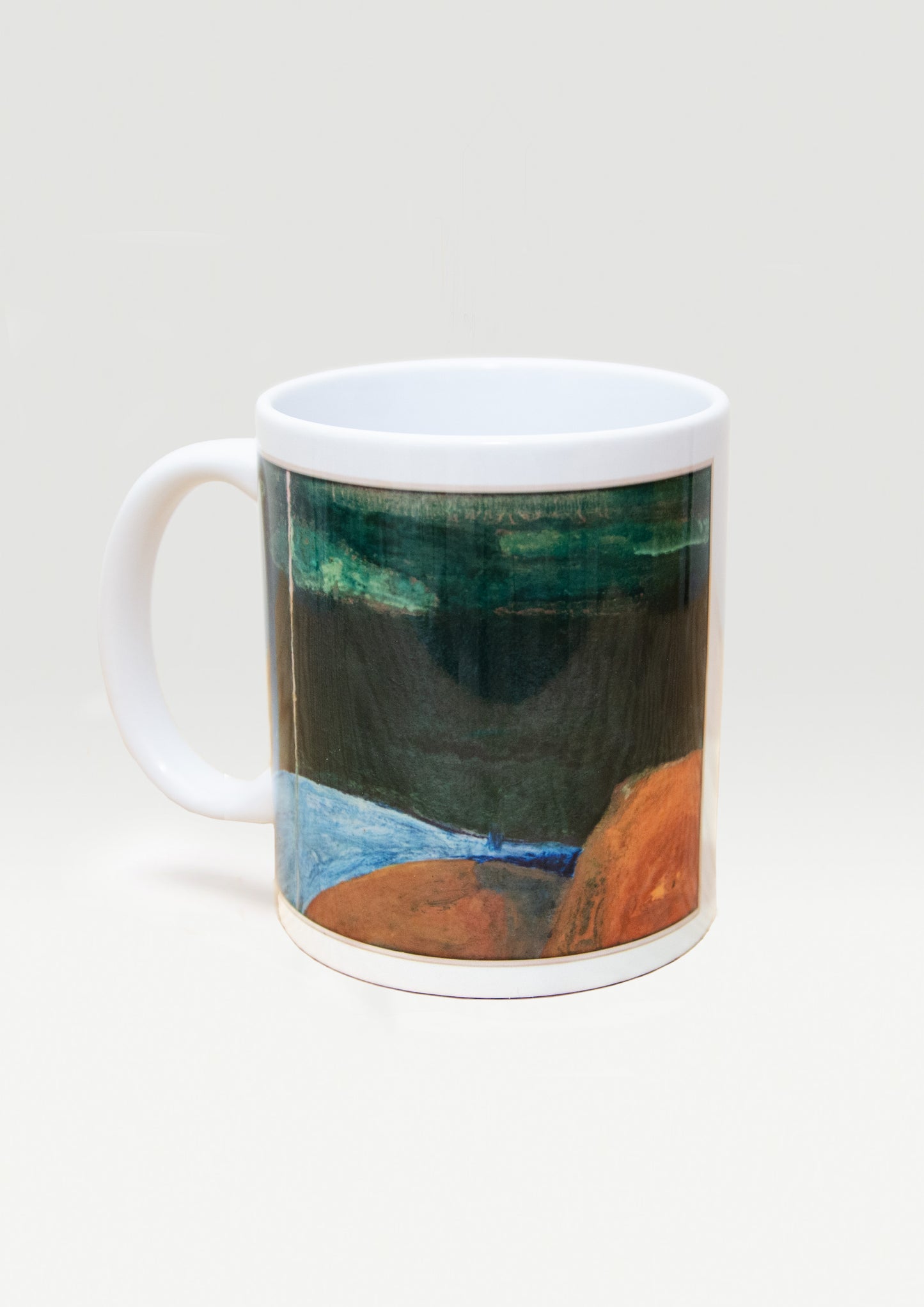Green Orange Mug