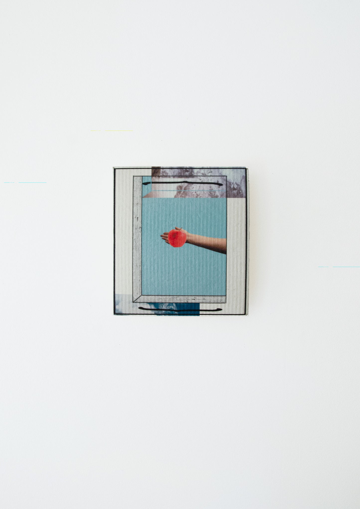 Dishcloth "Hand and apple"
