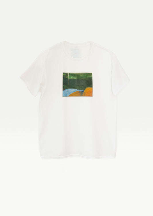 Green and orange T-shirt