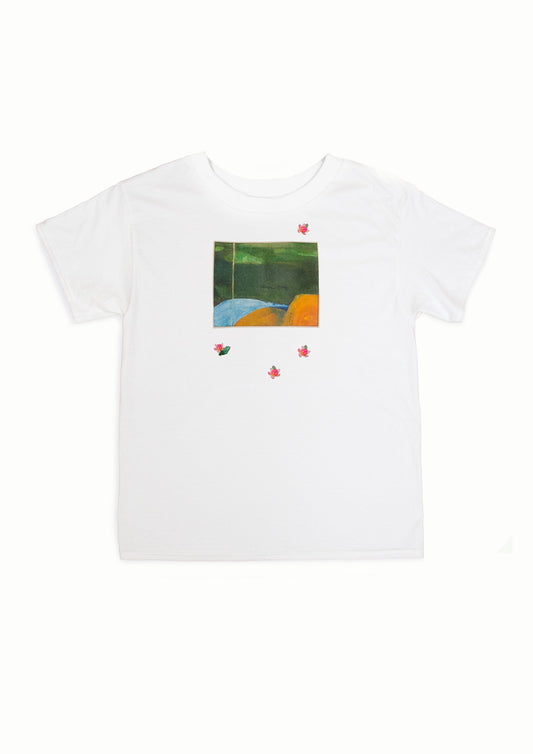 Kids Green orange T-Shirt